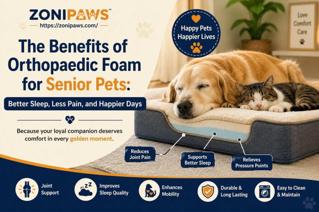 benefits-of-orthopaedic-foam-for-senior-pets The Benefits of Orthopaedic Foam for Senior Pets: Better Sleep, Less Pain, and Happier Days