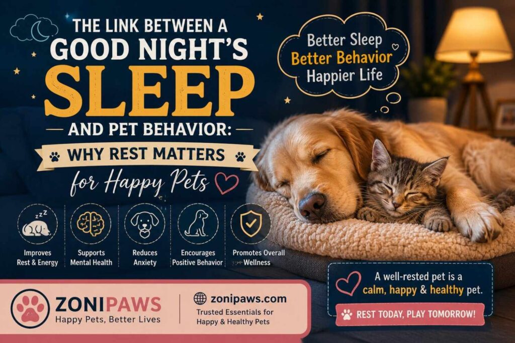 good-night-sleep-and-pet-behavior The Link Between a Good Night’s Sleep and Pet Behavior: Why Rest Matters for Happy Pets