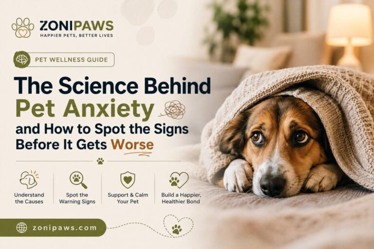 The Science Behind Pet Anxiety and How to Spot the Signs Before It Gets Worse