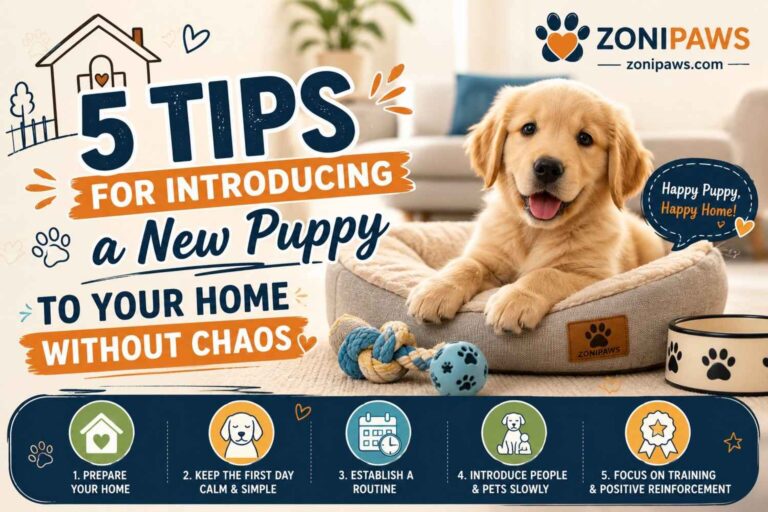 5 Tips for Introducing a New Puppy to Your Home Without Chaos